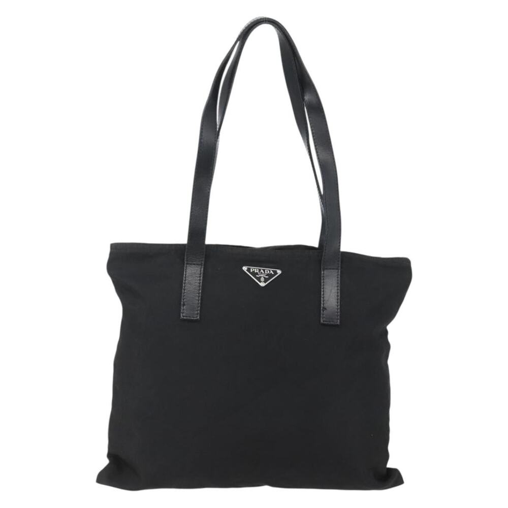 Prada Nylon Tote Bag Black